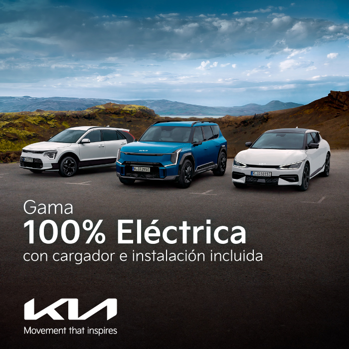 Gama 100% eléctrica con cargador e instalación incluida